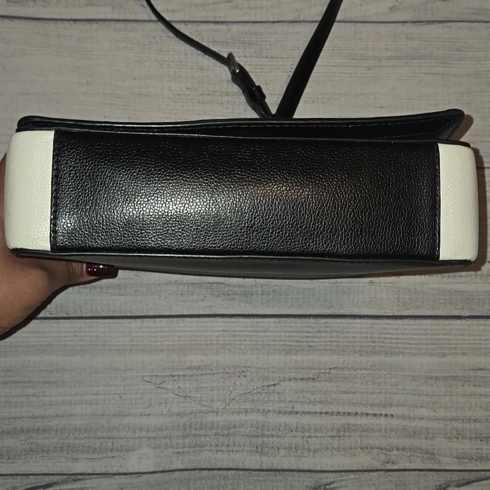 Kate Spade Patterson Drive Medium Maisie Crossbody Bag Black/Ivory